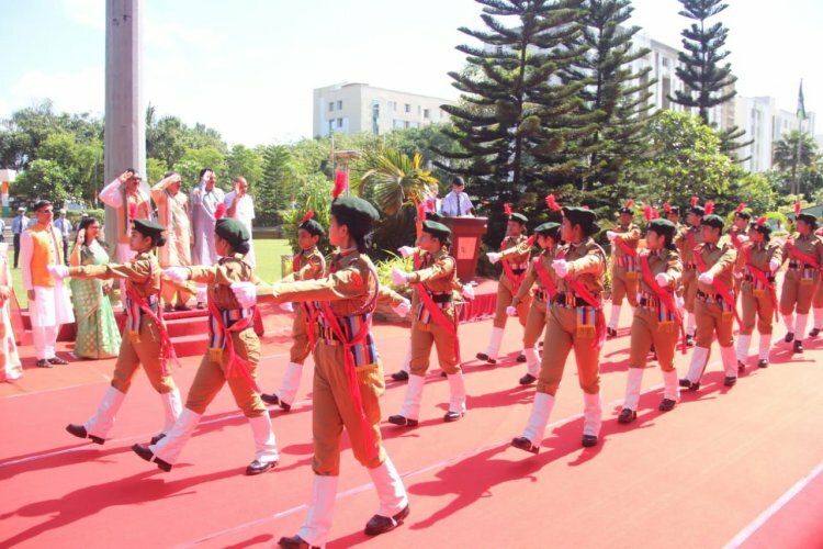 76th Independence Day celebrated at Royal Global School and Royal Global University, Guwahati